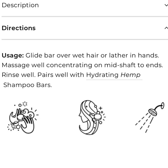 Hydrating Hemp Conditioner Bar - Picture 5 of 11